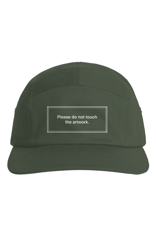 "Please Do Not Touch" Five Panel Cap