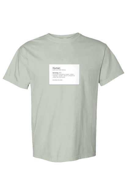 Surviving, 2026 Museum Label Solid T-shirt
