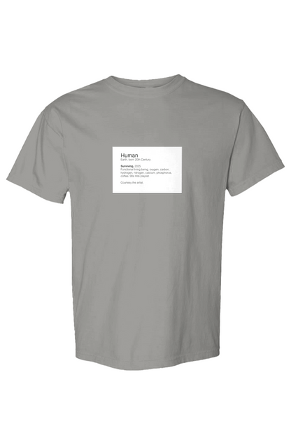 Surviving, 2026 Museum Label Solid T-shirt