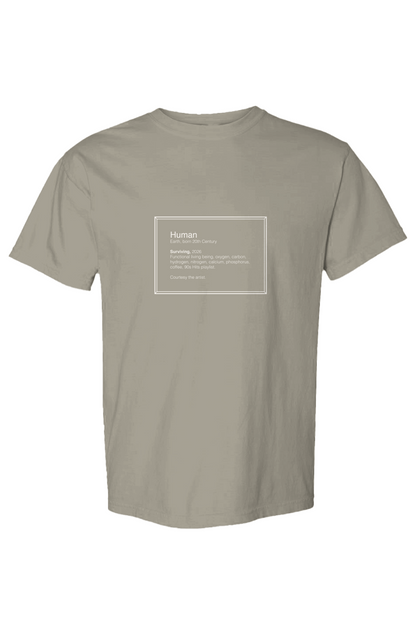 Surviving, 2026 Museum Label Cream Outline T-shirt