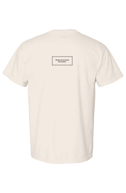 Surviving, 2026 Museum Label - Black Outline - T-shirt