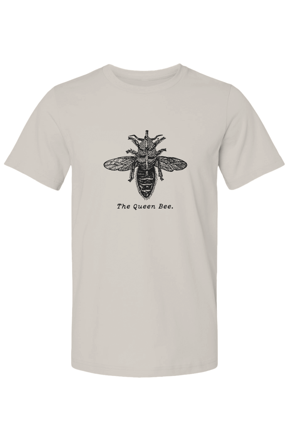 The Queen Bee Summer T Shirt - Black Etching