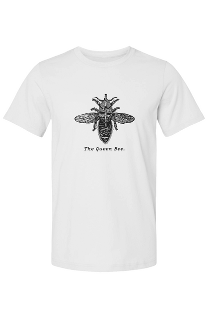 The Queen Bee Summer T Shirt - Black Etching