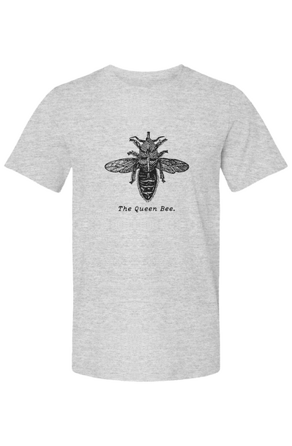 The Queen Bee Summer T Shirt - Black Etching