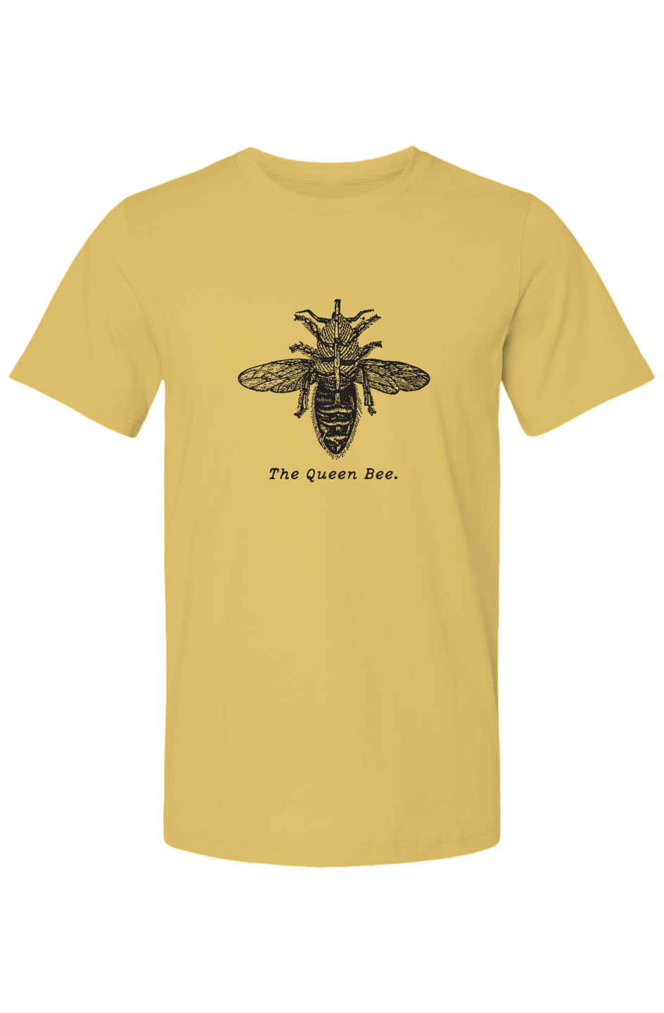 The Queen Bee Summer T Shirt - Black Etching