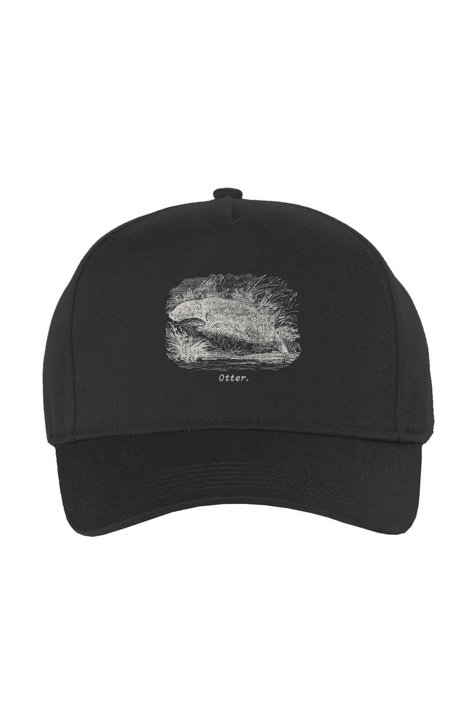 Otter Twill Cap - Cream Etching