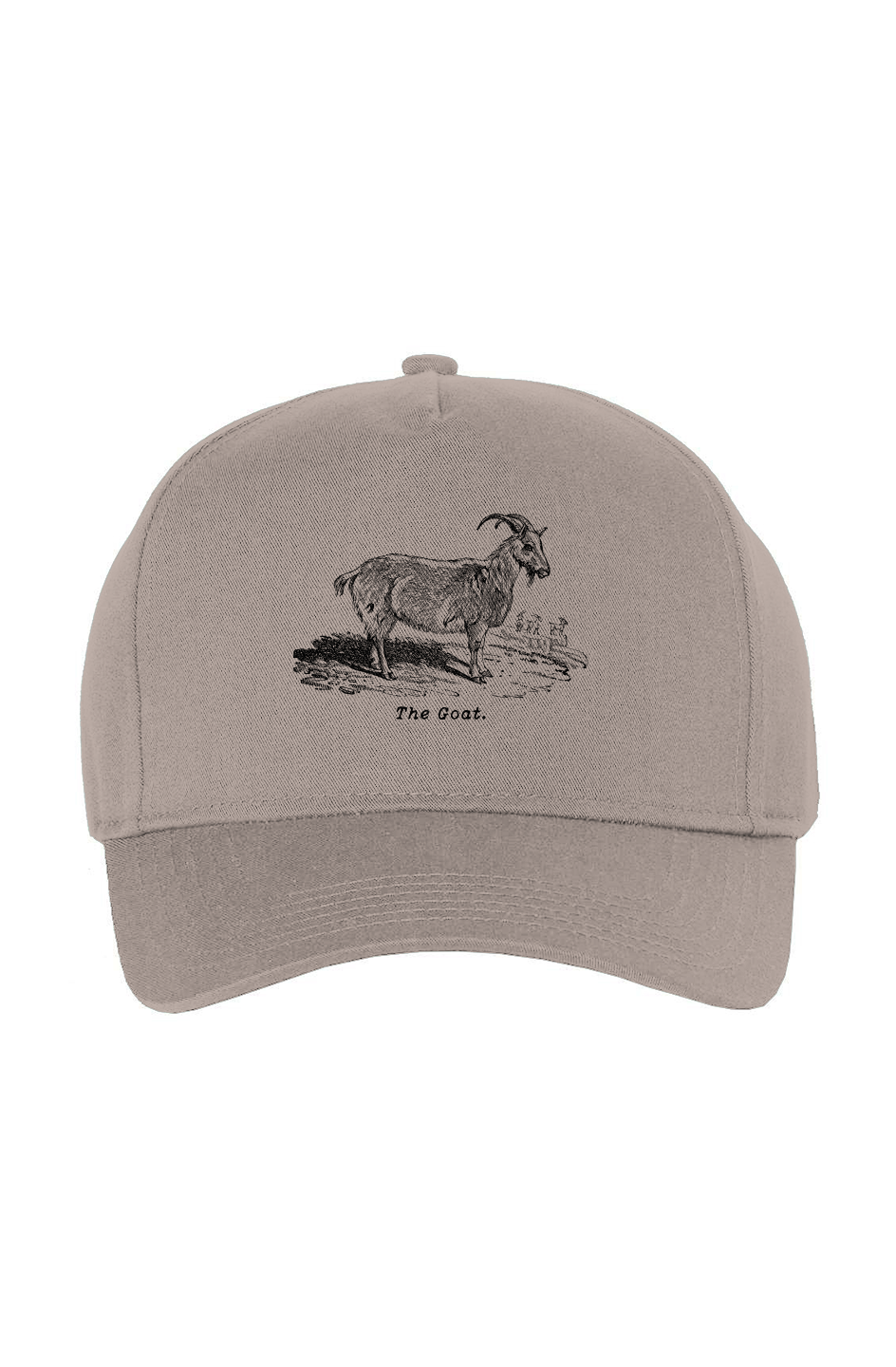 The Goat Twill Cap - Black Etching