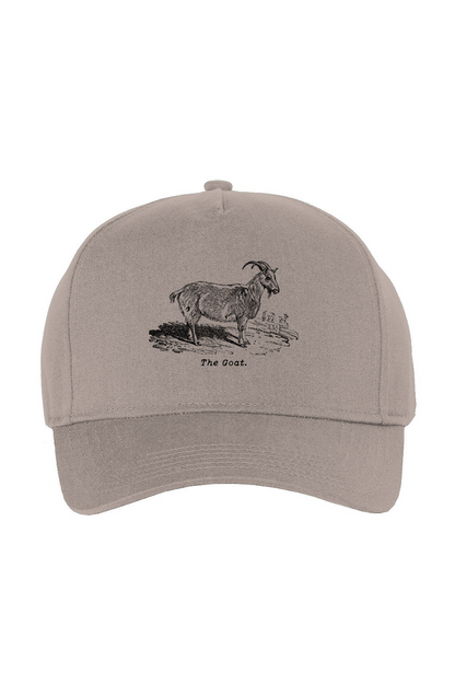 The Goat Twill Cap - Black Etching