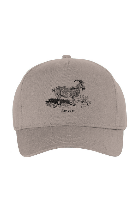 The Goat Twill Cap - Black Etching