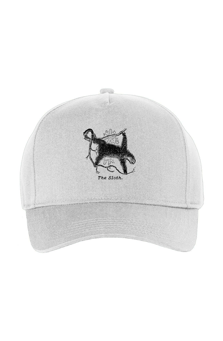 The Sloth Twill Cap - Black Etching
