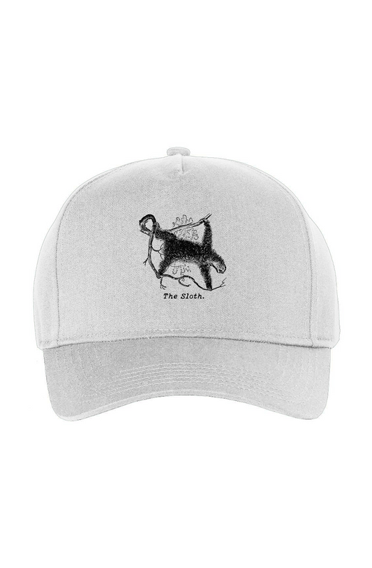 The Sloth Twill Cap - Black Etching